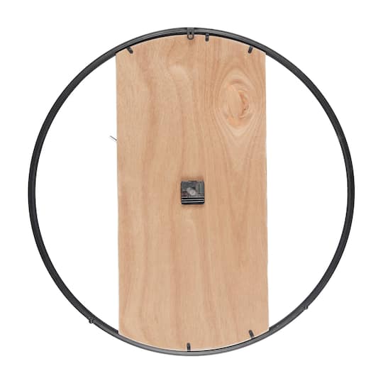 30" Art Deco Inspired Line Art Wall Clock